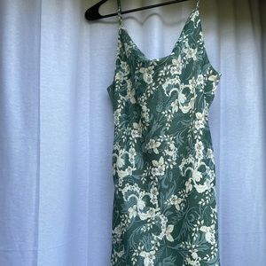 Urban Outfitters Cowl Neck Slip Satin Dress